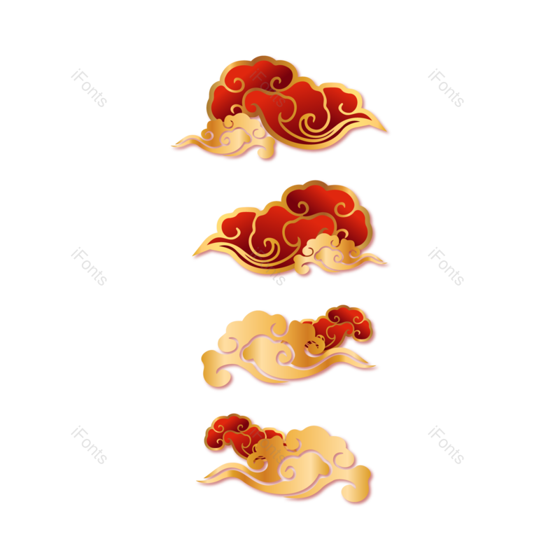 祥云图片,节日元素,中国风PNG,云朵免抠素材
